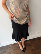 Blumarine Wool Skirt