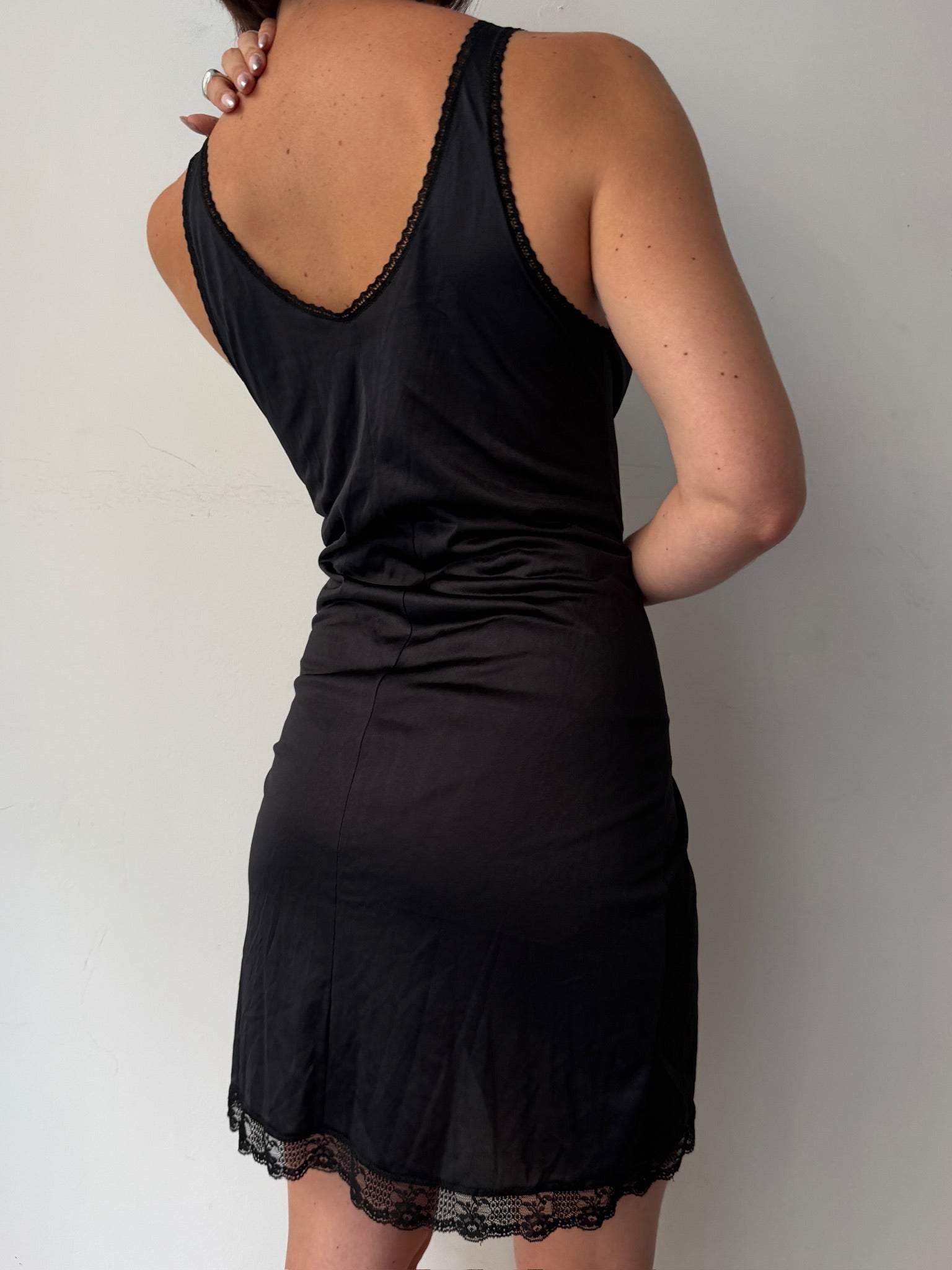 Vintage Lace Slip Dress