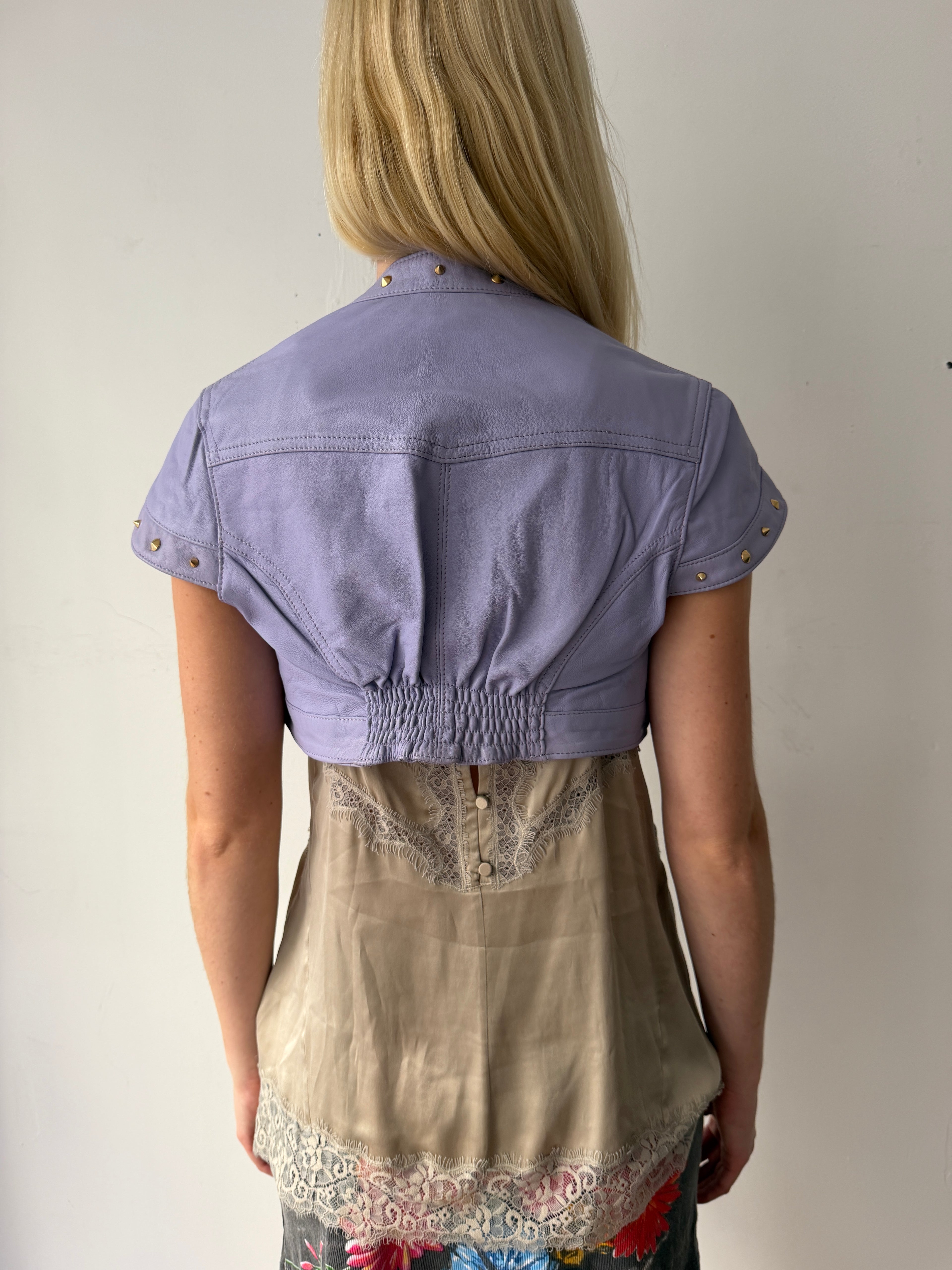 Leather Bolero