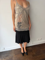 Blumarine Wool Skirt