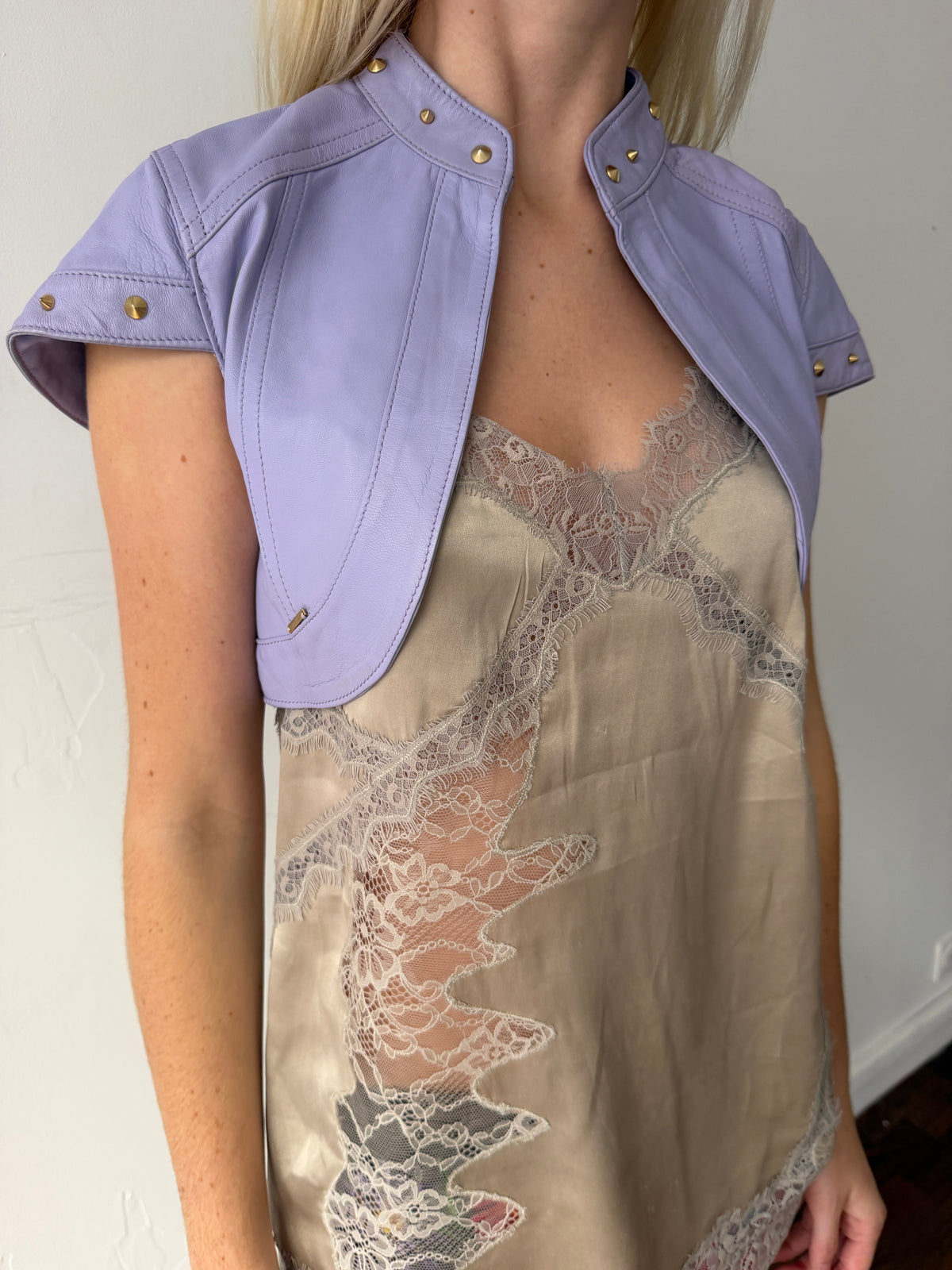Leather Bolero
