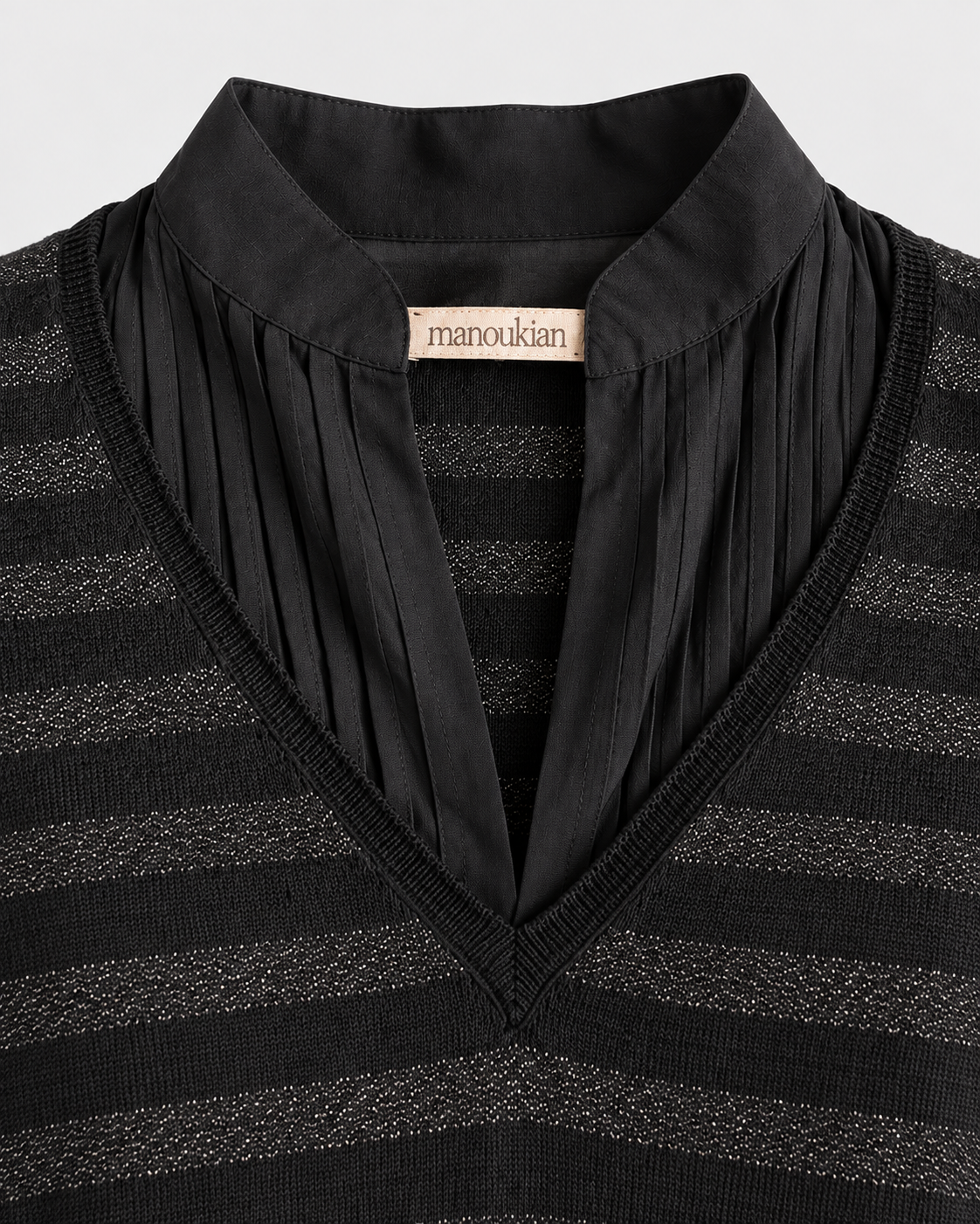 Manoukian Silk Polo