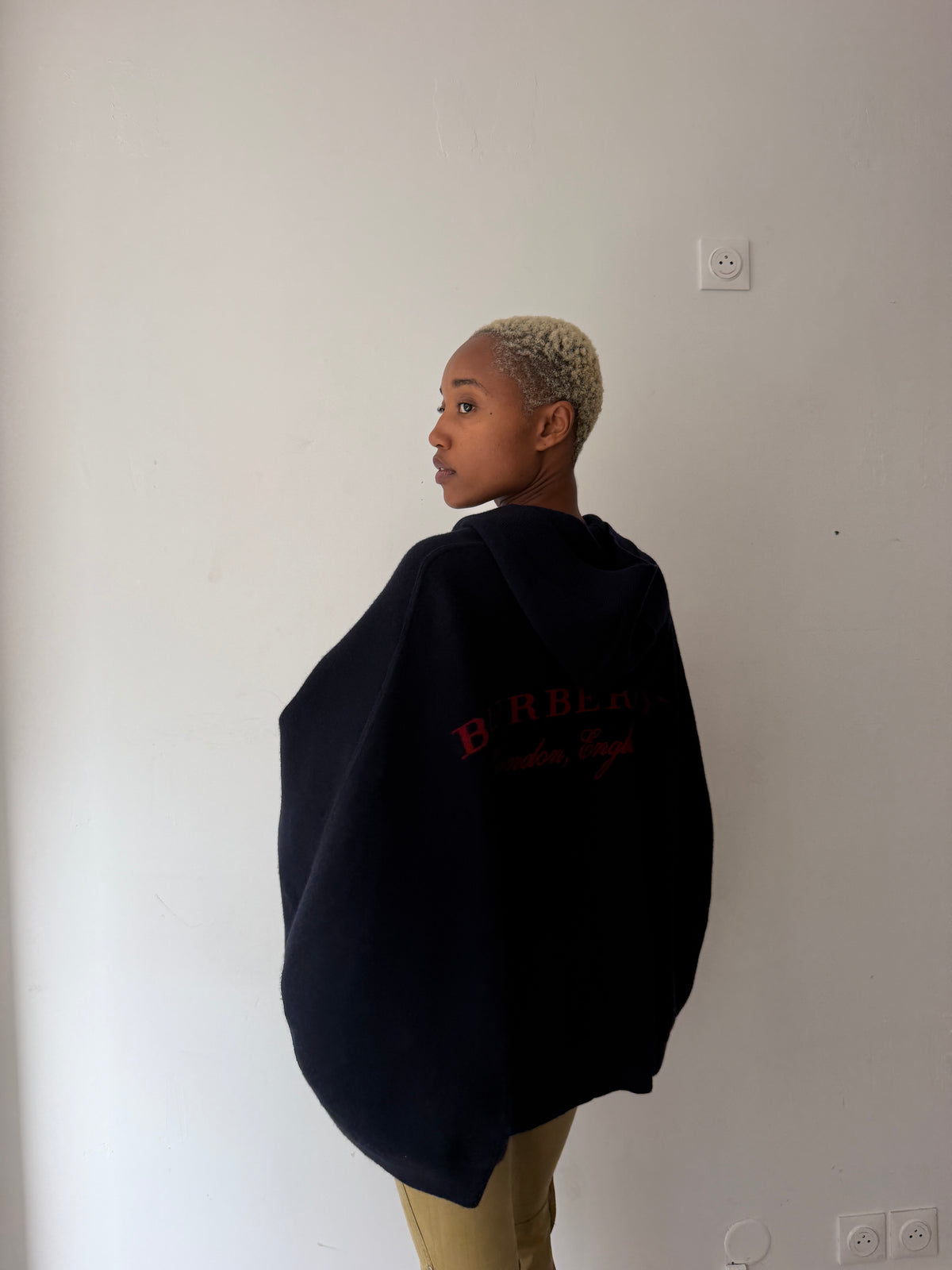 Burberry Hooded Poncho