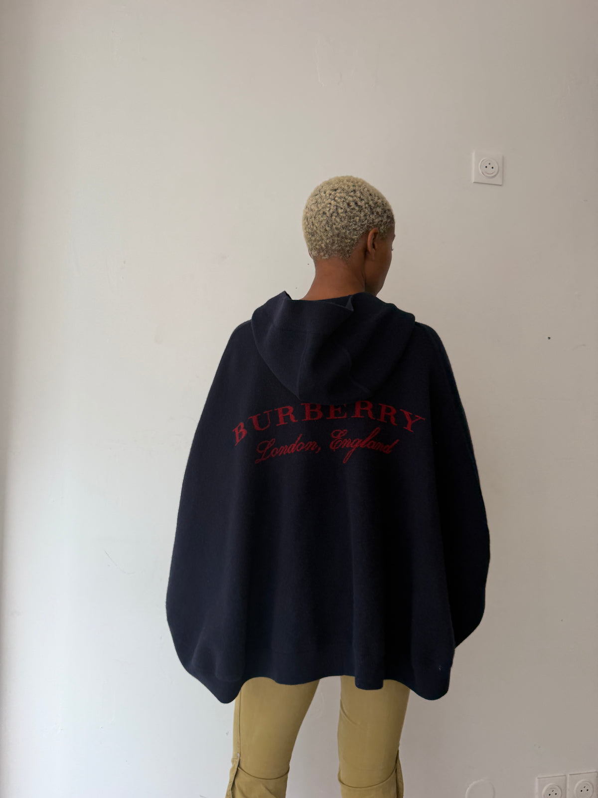 Burberry Hooded Poncho