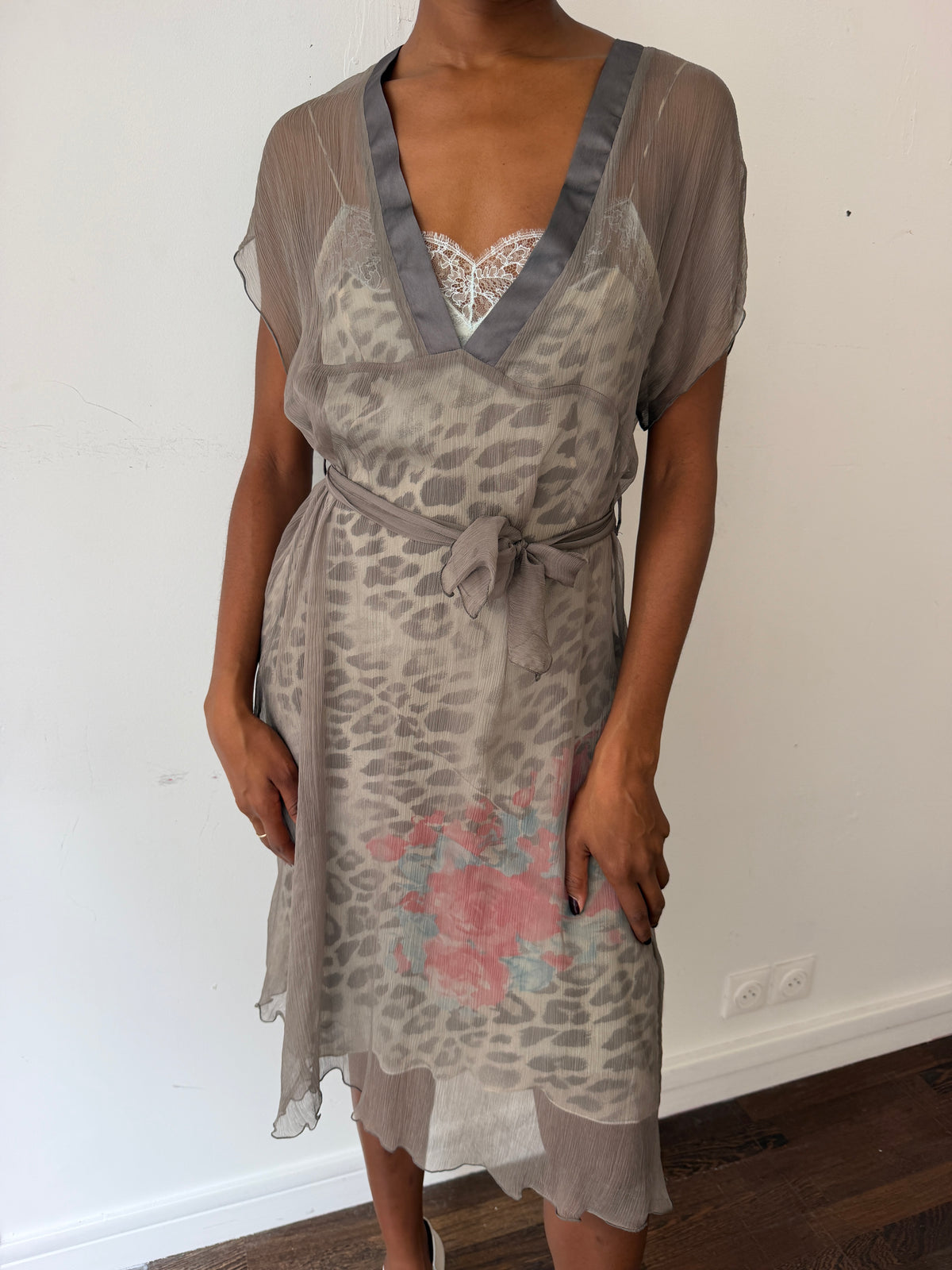 Sheer Silk Dress