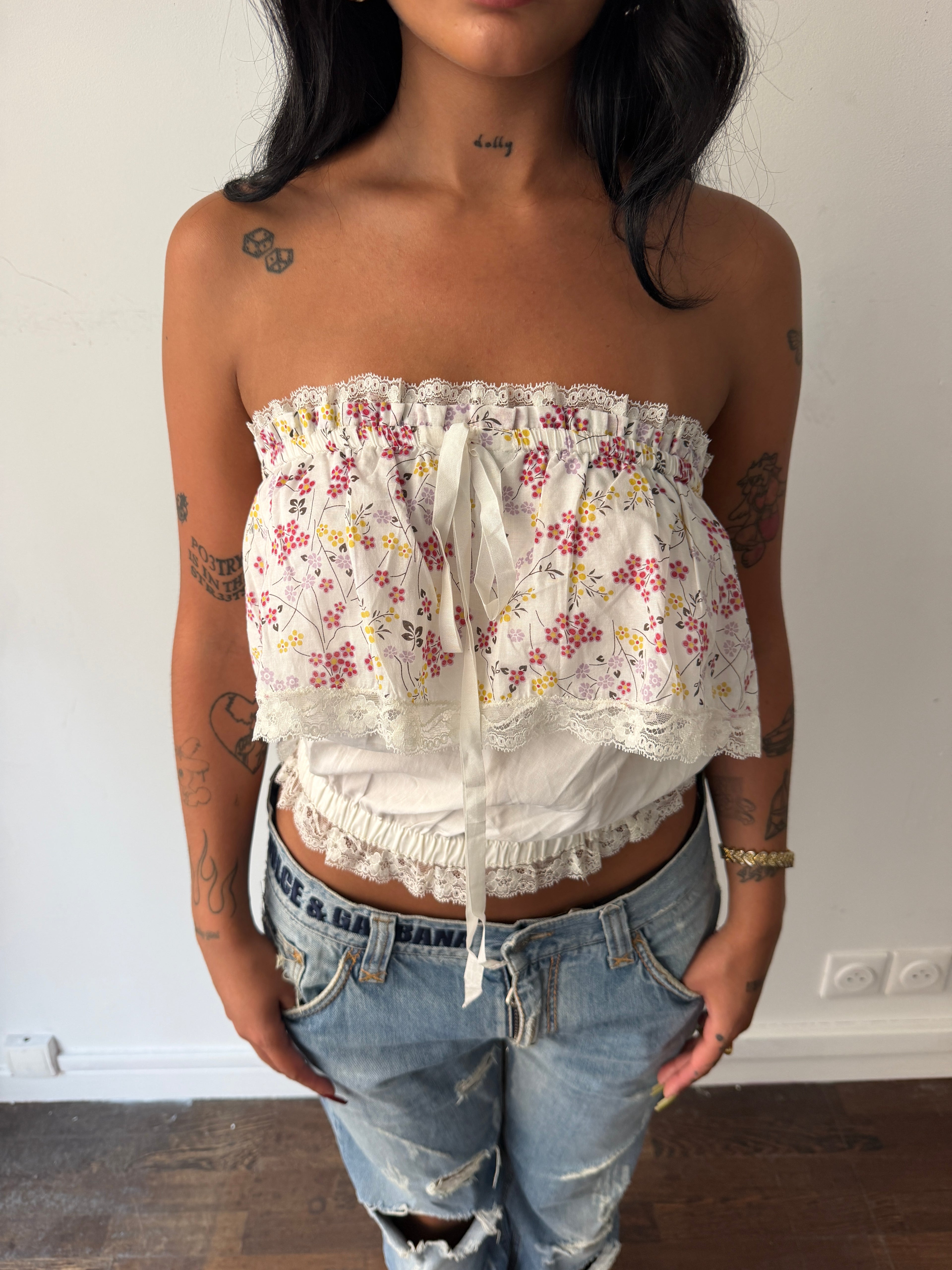 D&G Floral Top